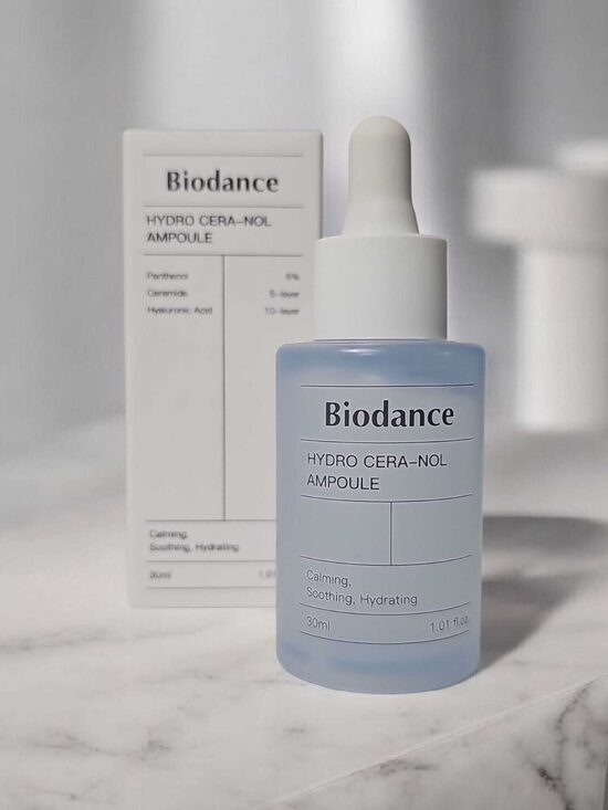 Biodance Hydro Cera-nol Ampoule – intensīvs mitrinošs un nomierinošs serums